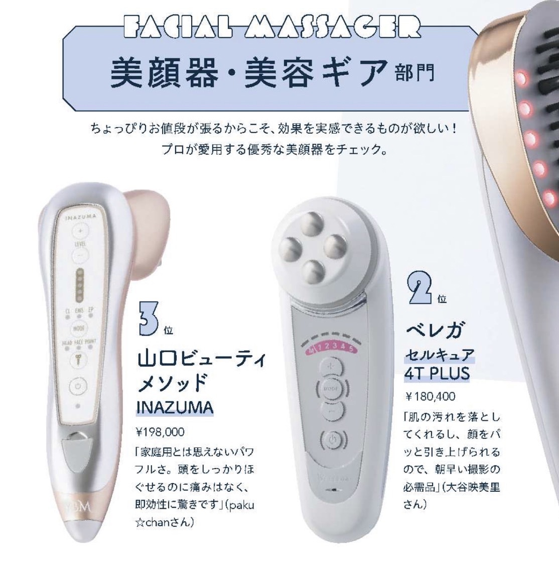 BELEGA セルキュア4T ++ 美顔器フェイスケア美顔器