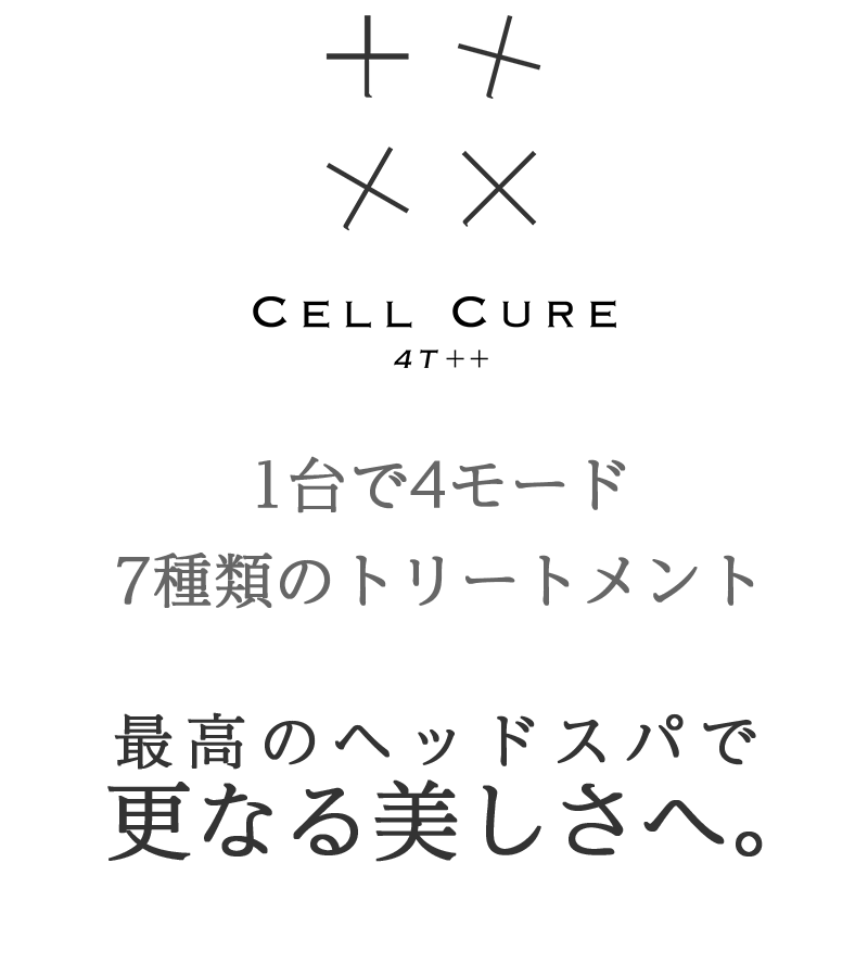 美容/健康 美容機器 CELLCURE4T＋＋ | ベレガ株式会社｜エステサロンの運営・美容製品の販売